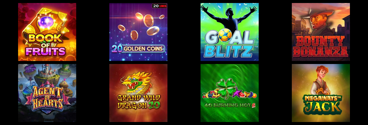 Seleção de Slots na 607bet.COM